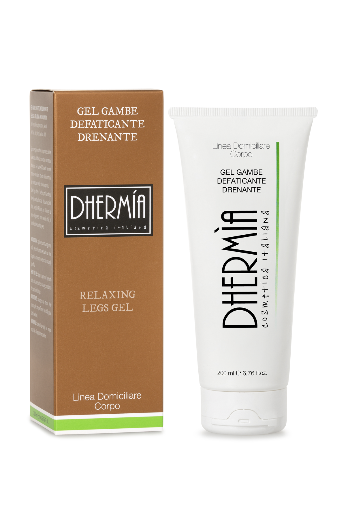 Gel Gambe Defaticante E Drenante Dhermia Cosmetica Italiana